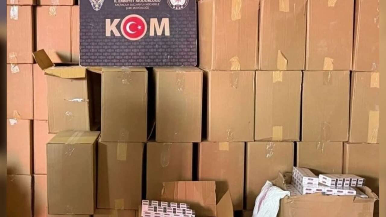 İzmir’de DEV Kaçakçılık Operasyonu