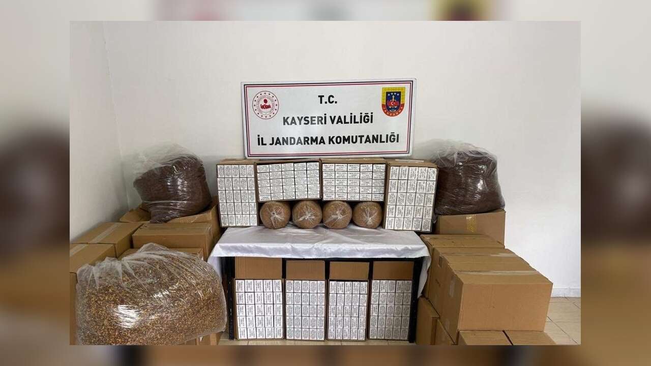 Kayseri'de kaçakçılık operasyonunda bir zanlı yakalandı