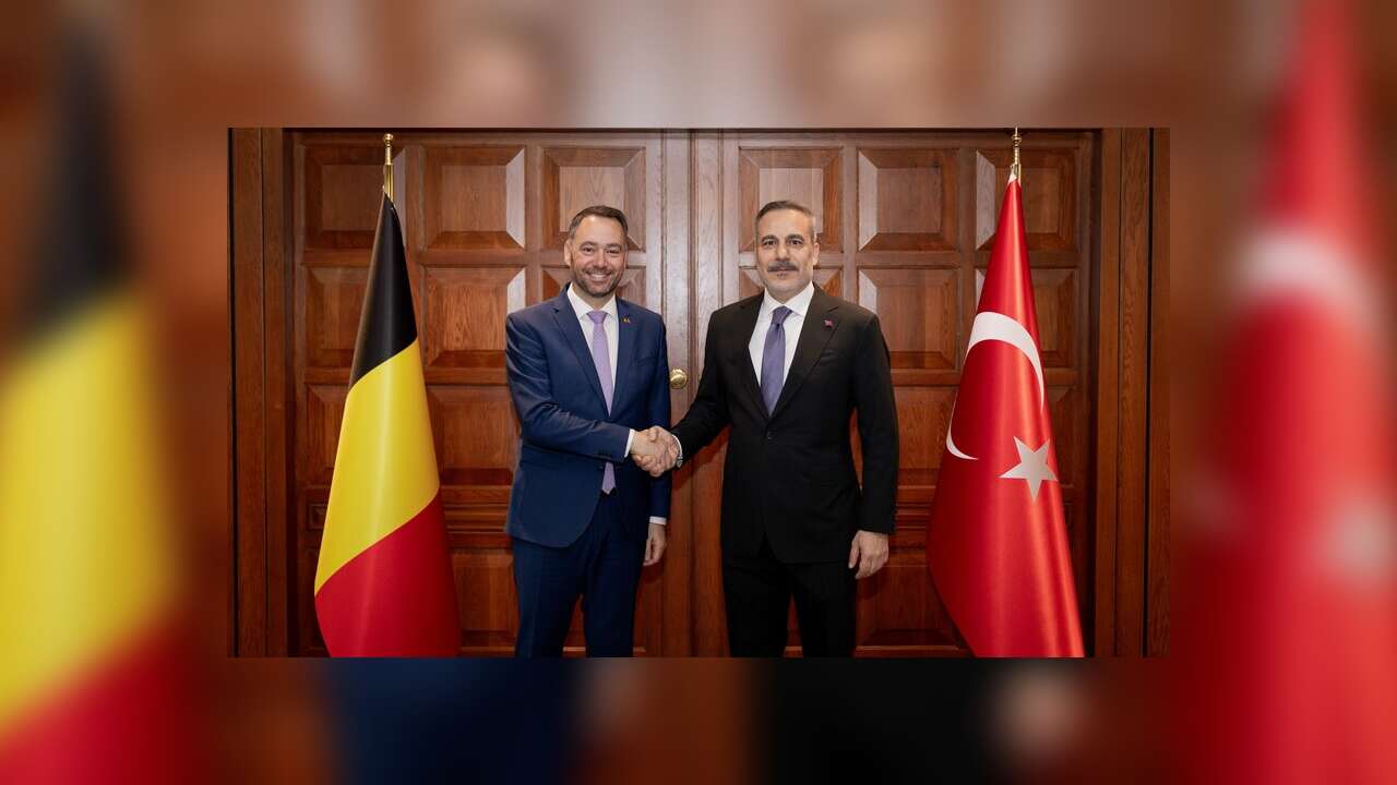 Dışişleri Bakanı Fidan, Belçika Dışişleri Bakanı Prevot ile Ankara'da görüştü