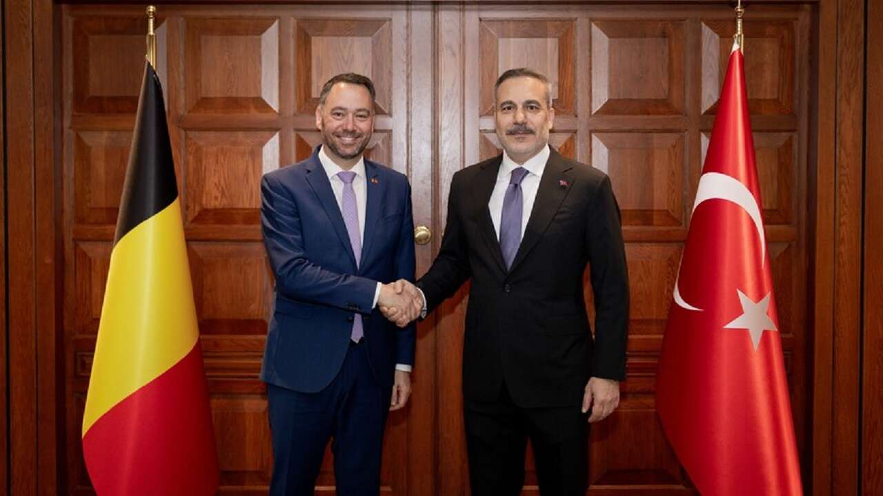 Dışişleri Bakanı Fidan, Belçika Dışişleri Bakanı Prevot ile Ankara'da görüştü