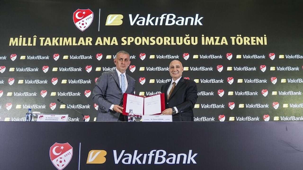 TFF ile VakıfBank arasında sponsorluk anlaşması imzalandı