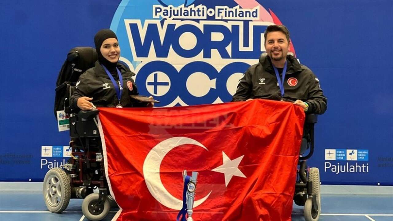 Para milli sporculardan Dünya Boccia Kupası'nda çiftlerde bronz madalya