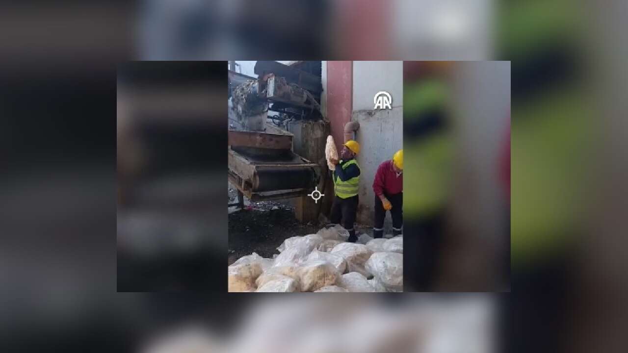 Tekirdağ'da ele geçirilen 1200 kilogram sağlıksız sakatat imha edildi