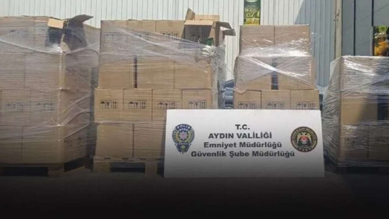 Aydın'da 5 bin 900 litre tağşiş zeytinyağı ele geçirildi!