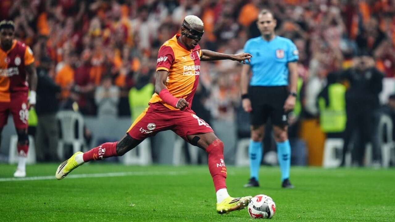 Galatasaray'ın Süper Lig'deki en golcü futbolcusu Victor Osimhen
