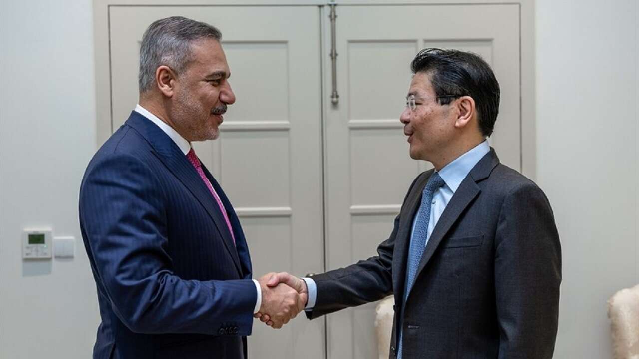 Dışişleri Bakanı Fidan, Singapur'da..