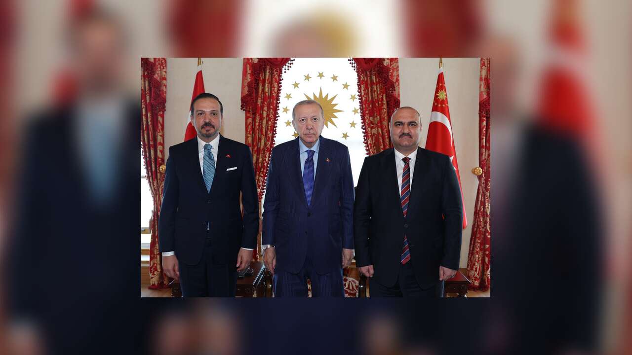 Cumhurbaşkanı Erdoğan, Kerkük Valisi Ağa'yı kabul etti