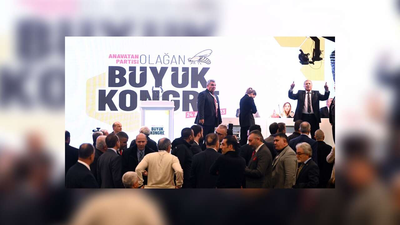 Anavatan Partisi Büyük Genel Merkez Kongresi "usulsüzlük" gerekçesiyle iptal edildi