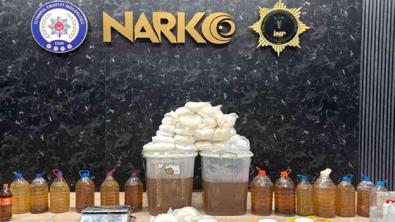 İstanbul'da 187 Kilo Uyuşturucu Ele Geçirildi!