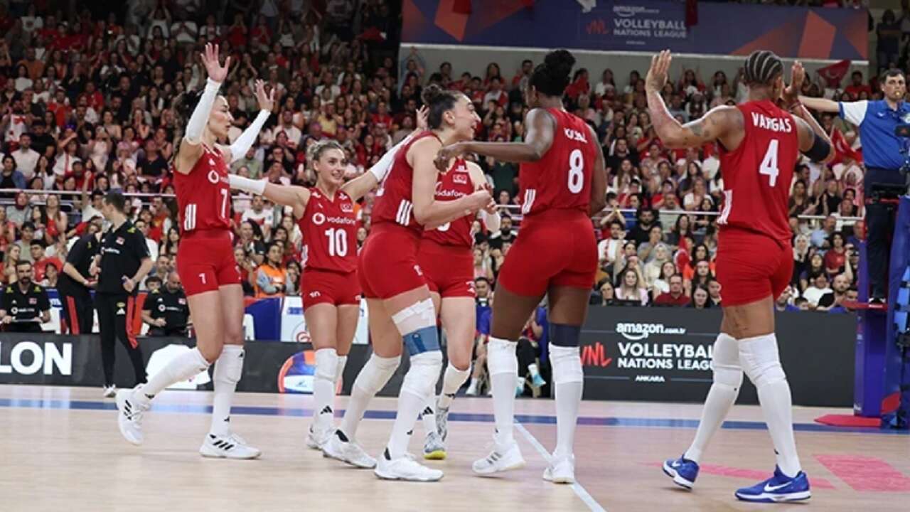 A Milli Kadın Voleybol Takımı, Milletler Ligi'nde yarın Çin ile karşılaşacak