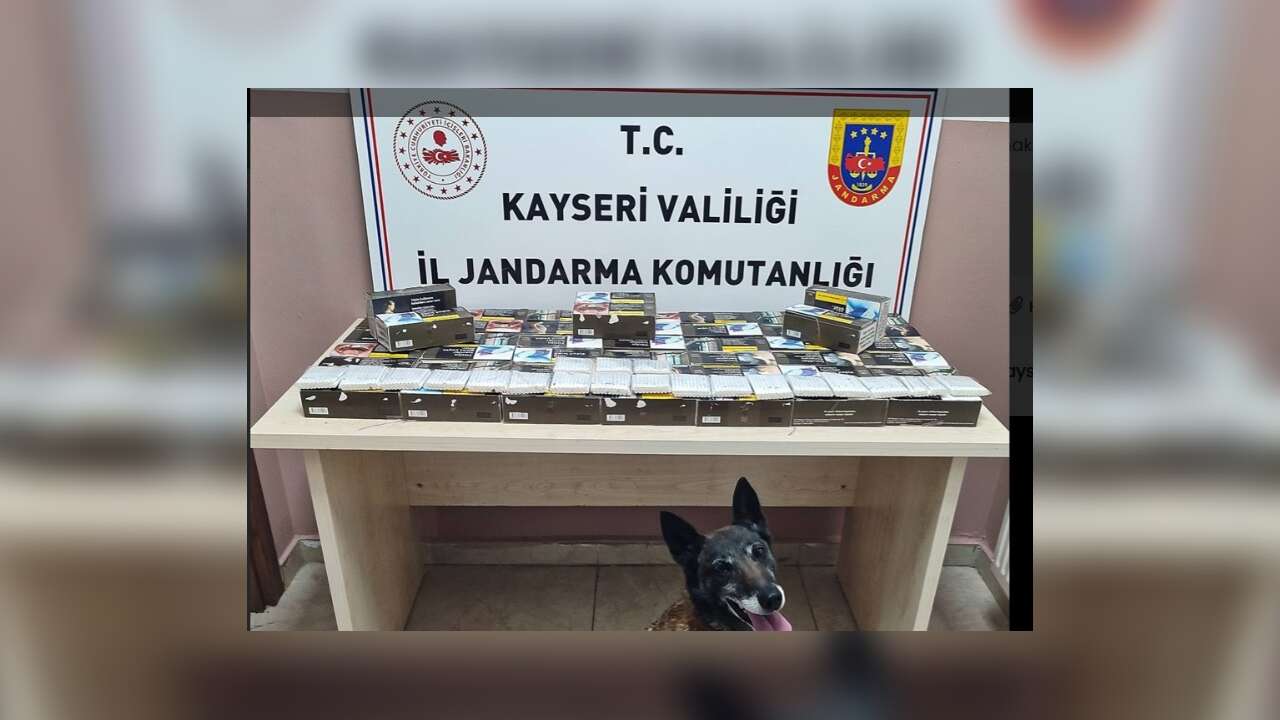 Kayseri'de KAÇAK SİGARA Operasyonu