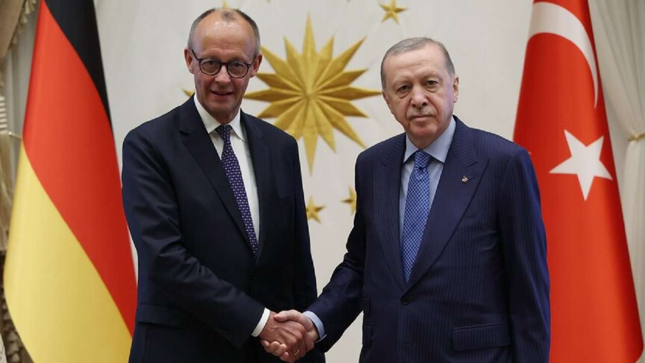 Cumhurbaşkanı Erdoğan, Almanya Şansölyesi Merz ile telefonda görüştü