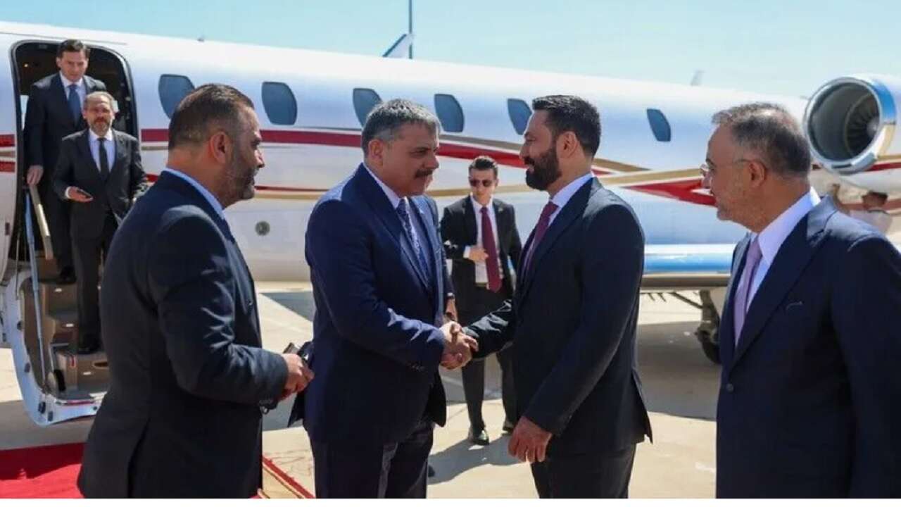 İçişleri Bakanı Çiftçi Suriye'de..