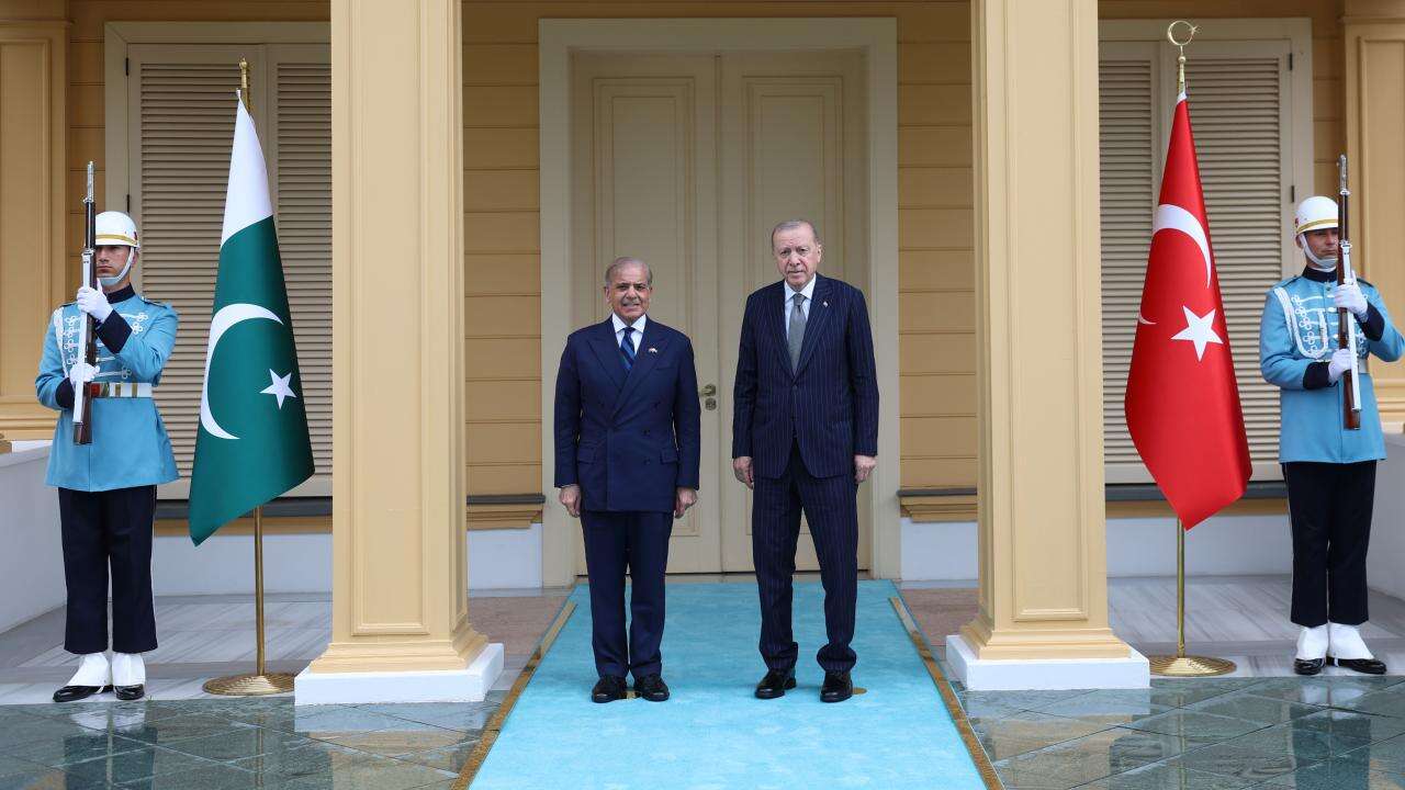Cumhurbaşkanı Erdoğan ile Pakistan Başbakanı Şerif ortak basın toplantısı
