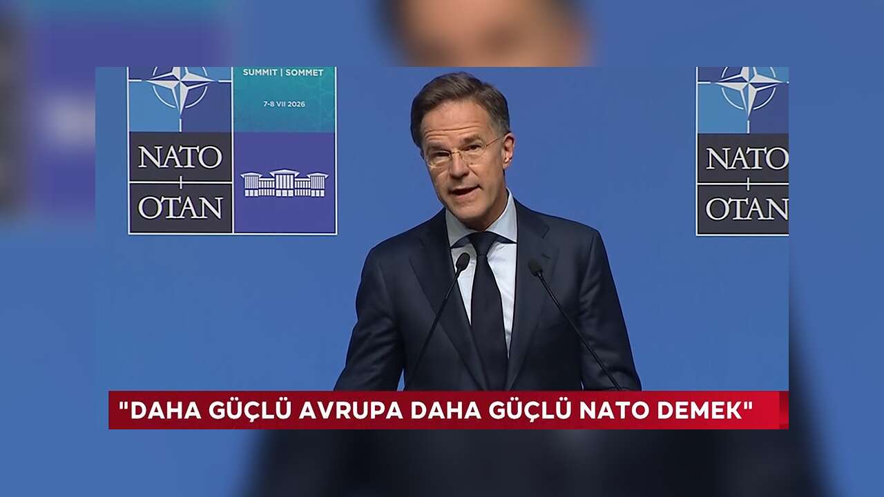 NATO Genel Sekreteri Rutte'den Flaş Açıklamalar