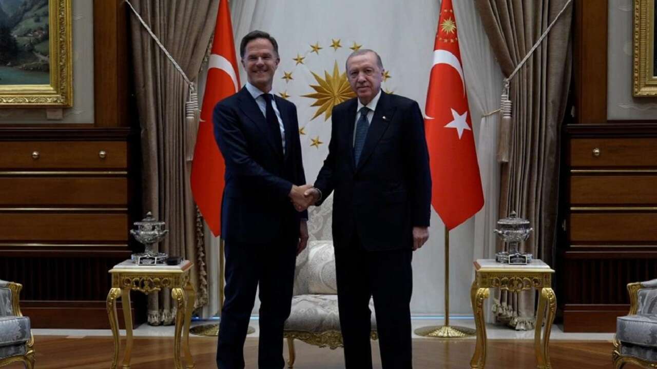 Cumhurbaşkanı Erdoğan, NATO Genel Sekreteri Rutte'yi kabul etti