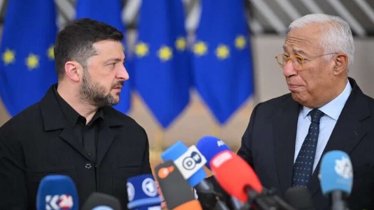 AB Konseyi Başkanı Costa, Ukrayna Devlet Başkanı Zelenskiy'le görüştü