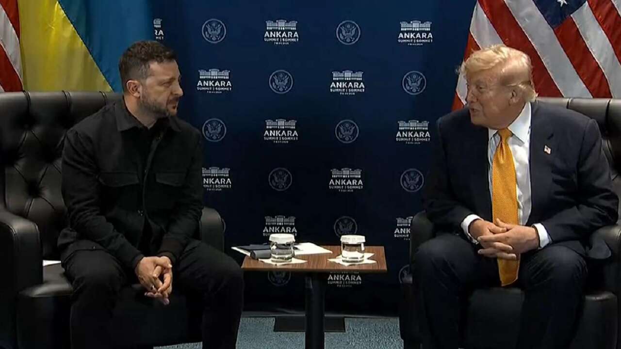 Trump, Ankara'da Zelenski ile bir araya geldi