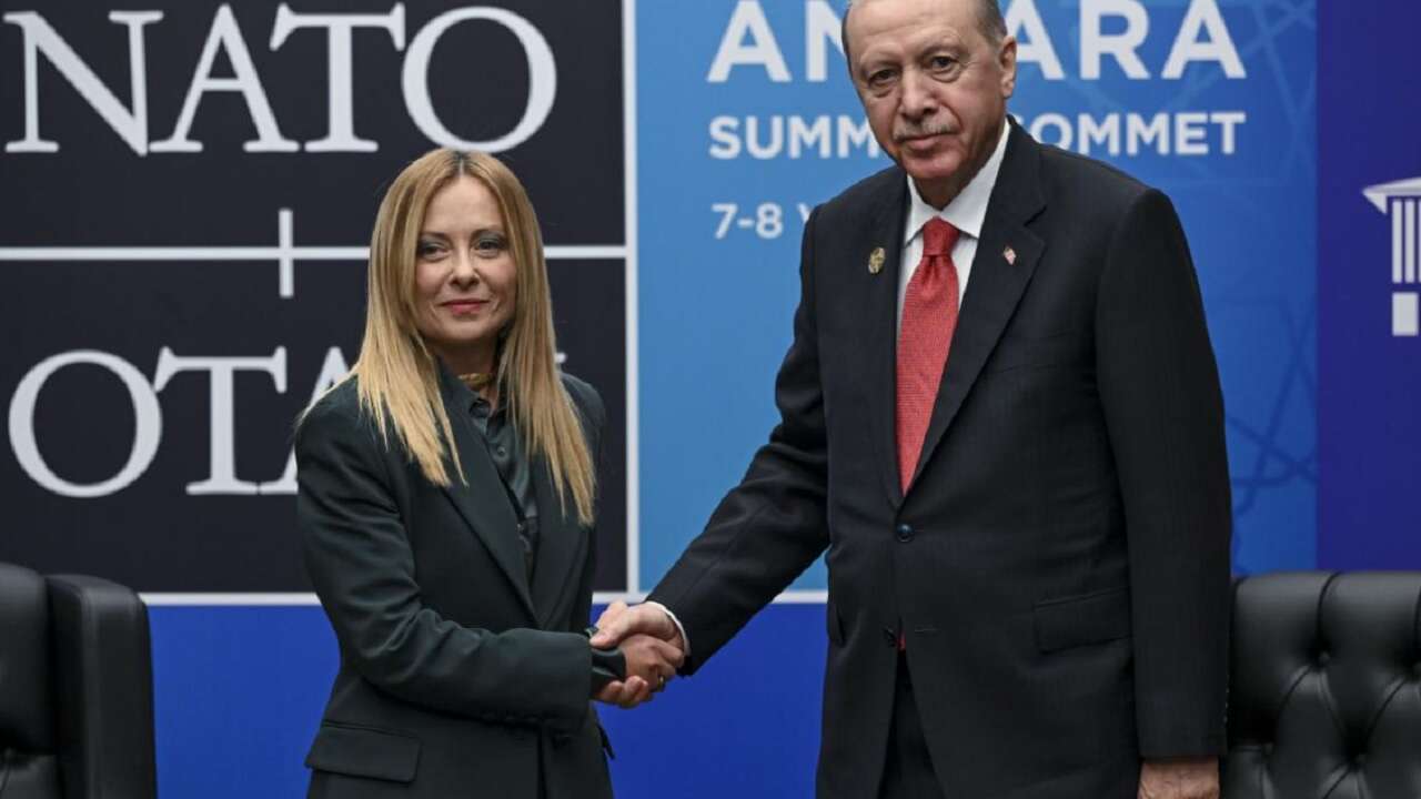 Meloni'den Cumhurbaşkanı Erdoğan'a 'NATO' teşekkürü