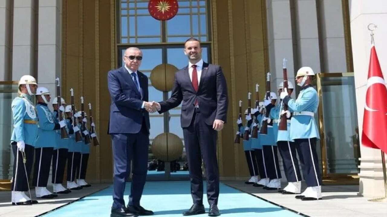 Cumhurbaşkanı Erdoğan, Karadağ Başbakanı Spajic'i kabul etti
