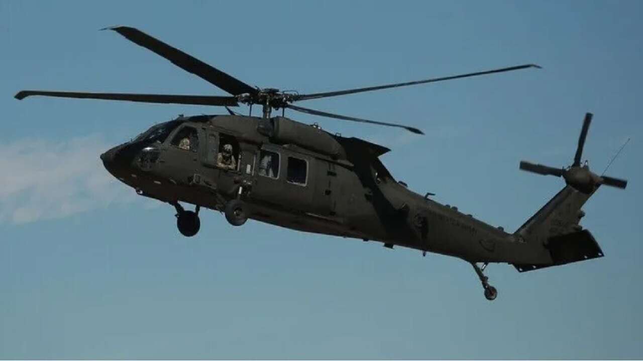 ABD'de askeri helikopter Washington'a acil iniş yaptı
