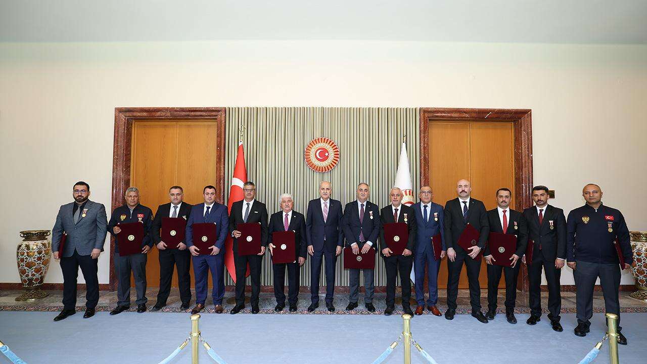TBMM Başkanı Kurtulmuş'tan 15 Temmuz gazilerine Teşekkür Beratı