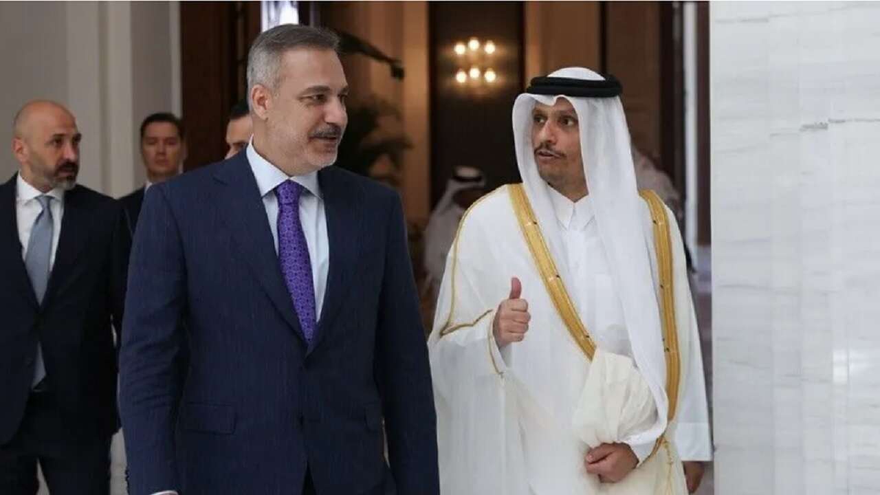 Bakan Fidan, Katarlı mevkidaşı Al Sani ile Doha'da bir araya geldi
