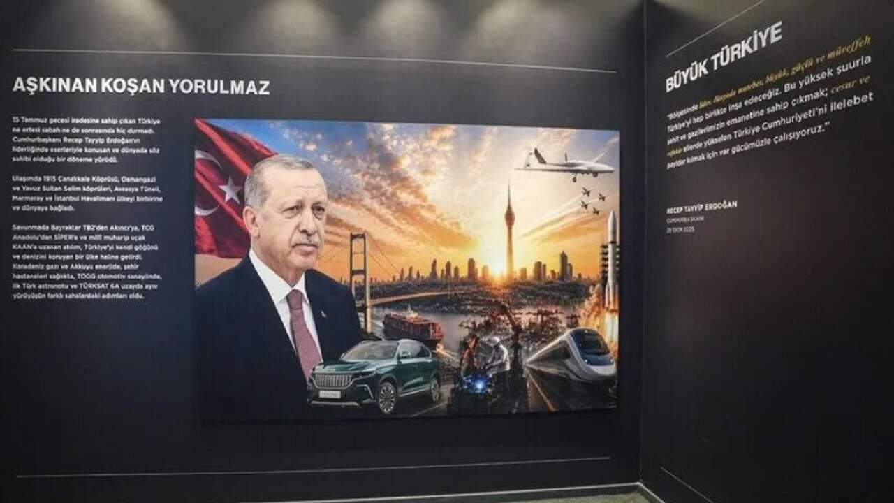 "İrade Bizim, Zafer Bizim" sergisi, VakıfBank Genel Müdürlük Yerleşkesi'nde açıldı