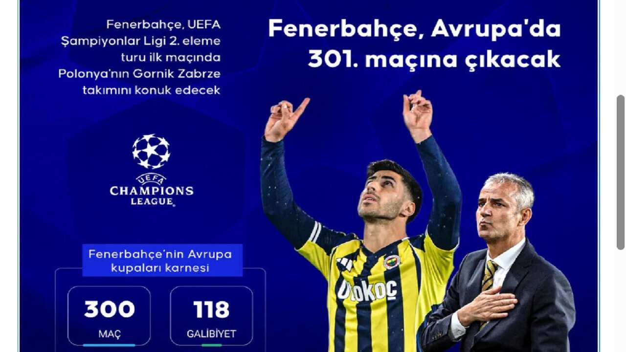 Fenerbahçe, Avrupa'da 301. Maçına çıkacak!