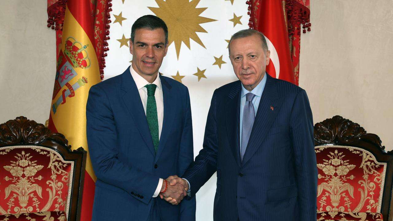 Cumhurbaşkanı Erdoğan, Pedro Sanchez ile görüştü