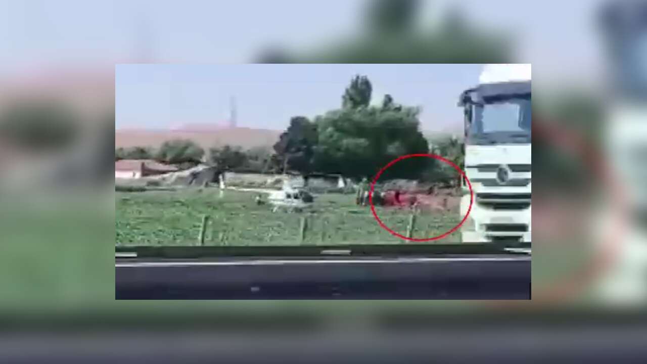 SON DAKİKA: Ankara'da eğitim helikopteri düştü!