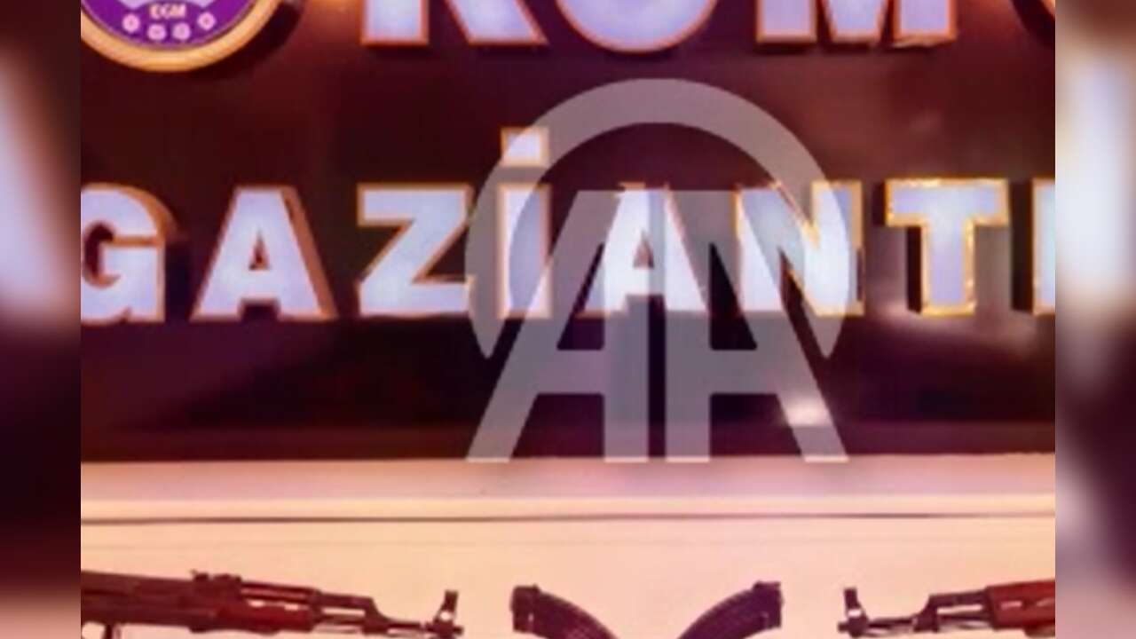 Gaziantep'te silah kaçakçılığı ve uyuşturucu operasyonu