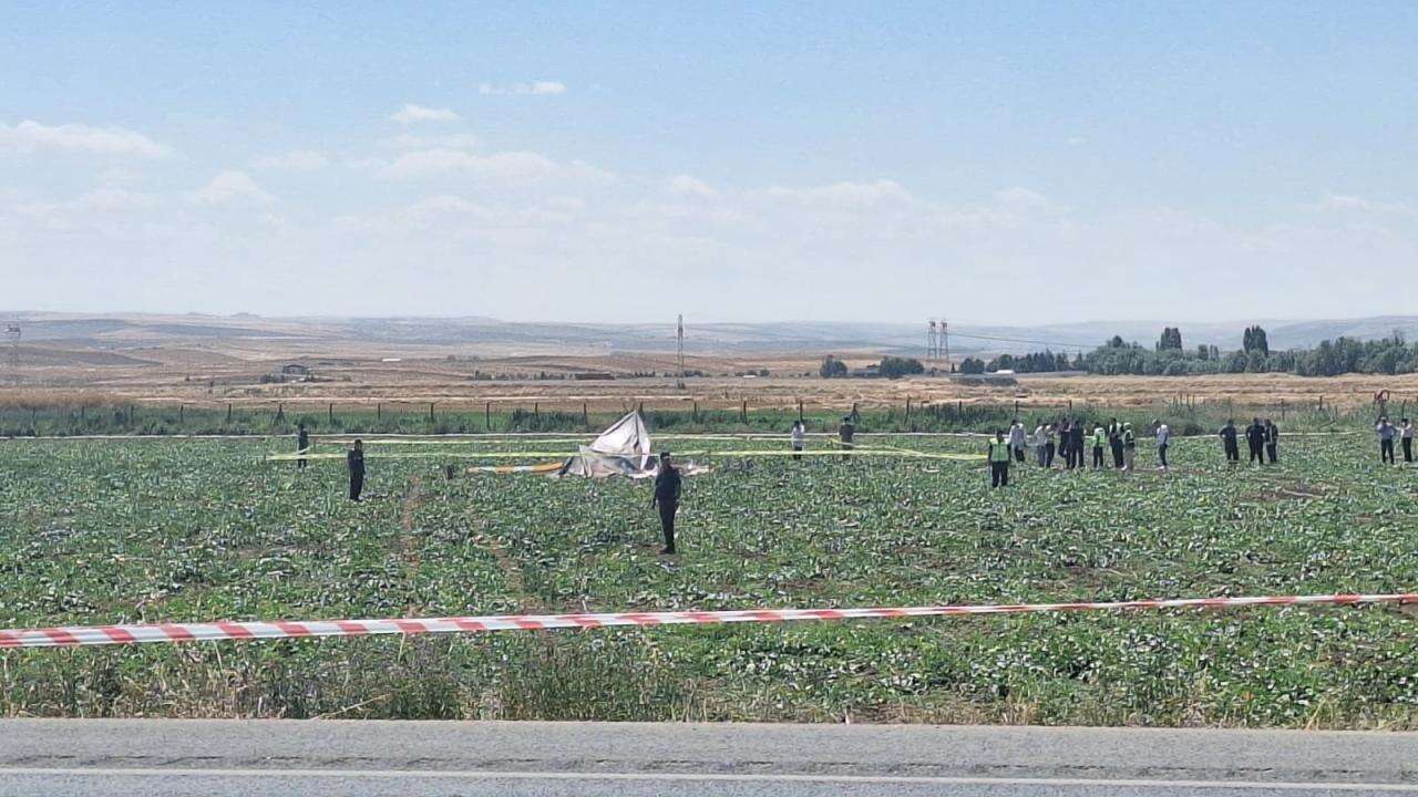 SON DAKİKA: Ankara'da eğitim helikopteri düştü