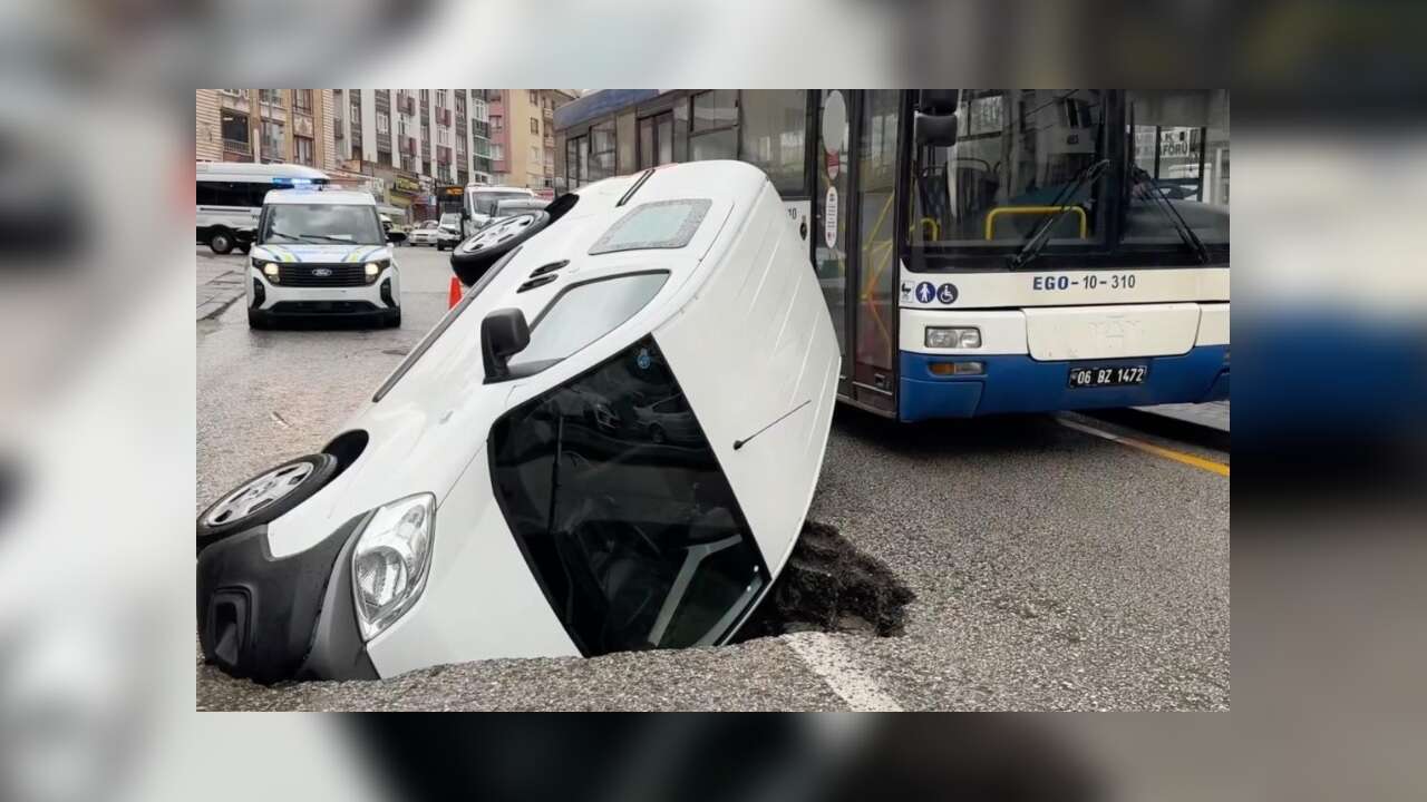 Başkentte sağanak hayatı olumsuz etkiledi
