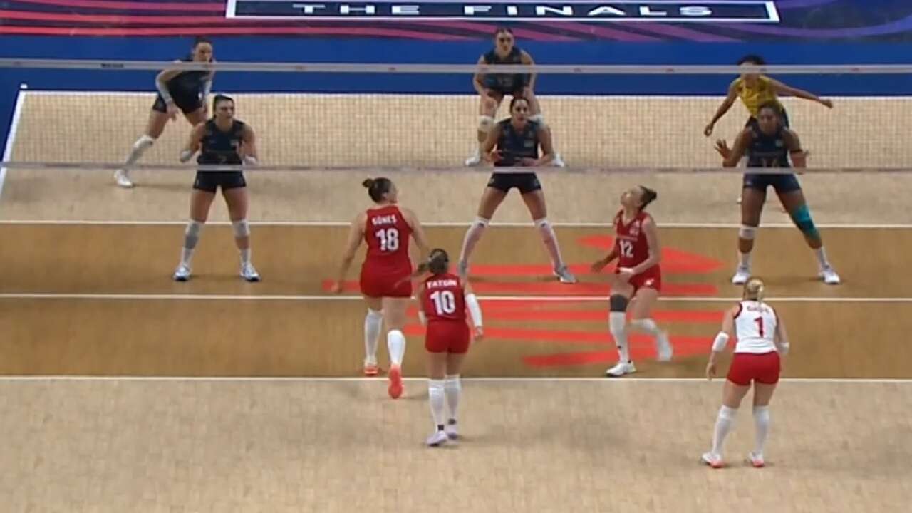 CANLI | Türkiye - Brezilya (Milletler Ligi VNL Final maçı)