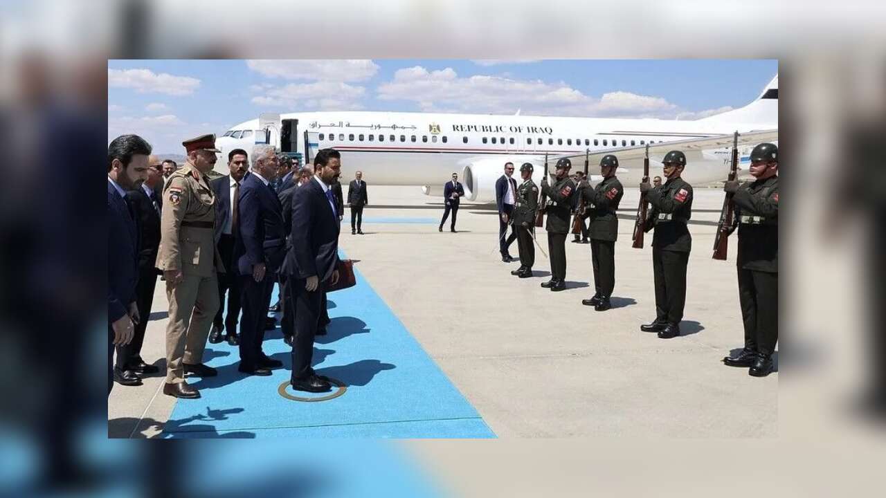 Irak Başbakanı Zeydi, resmi ziyaret kapsamında Ankara'da