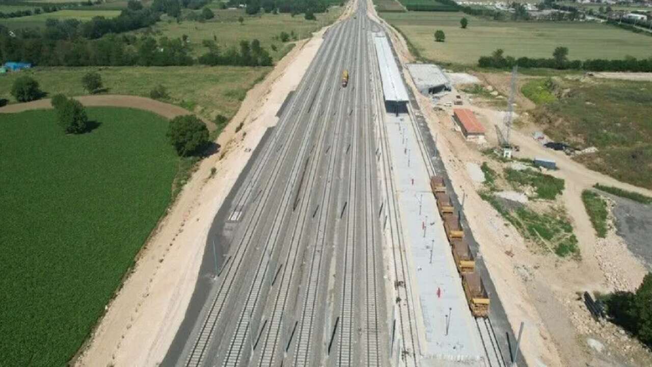 Bursa'yı yüksek hızlı tren ağına bağlayacak kesimde test çalışmaları başlayacak