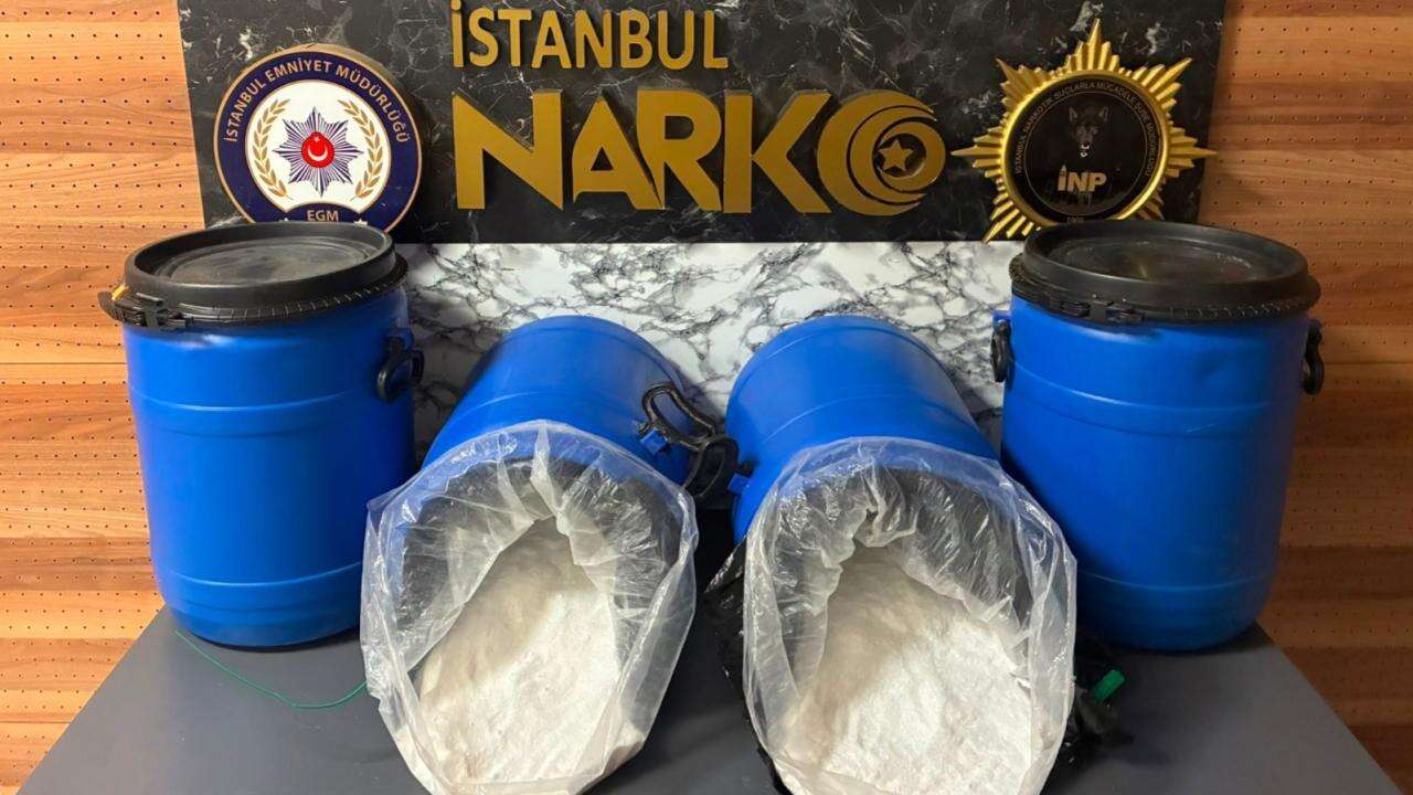 Kağıthane'de 104 kilogram uyuşturucu ele geçirildi!