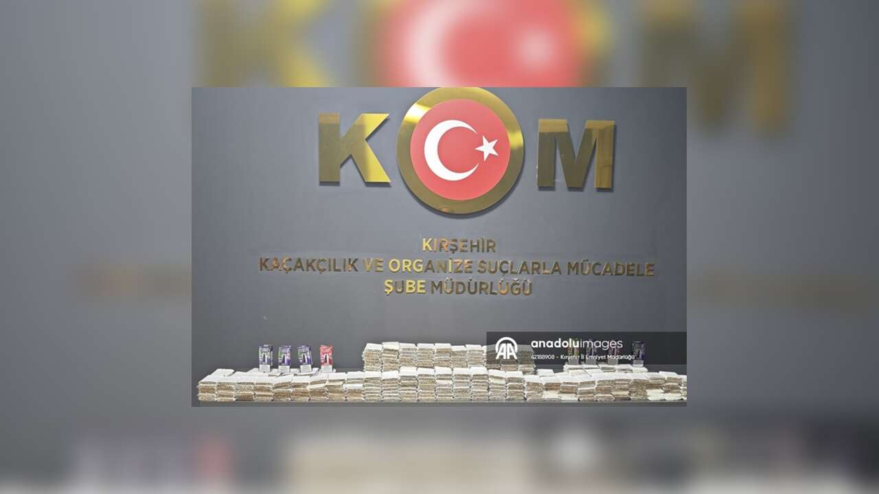 Kırşehir’de kaçak sigara operasyonu: 7 bin 420 makaron yakalandı