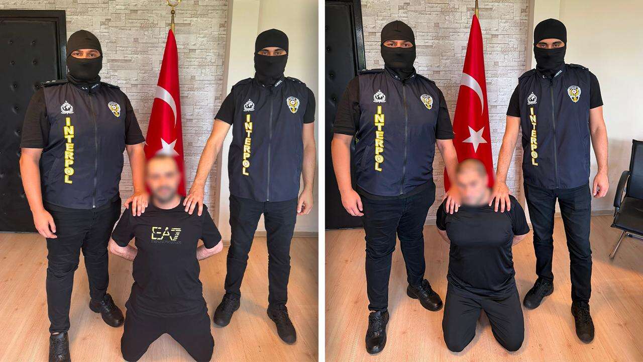 2 organize suç örgütü elebaşı Türkiye'ye iade edildi