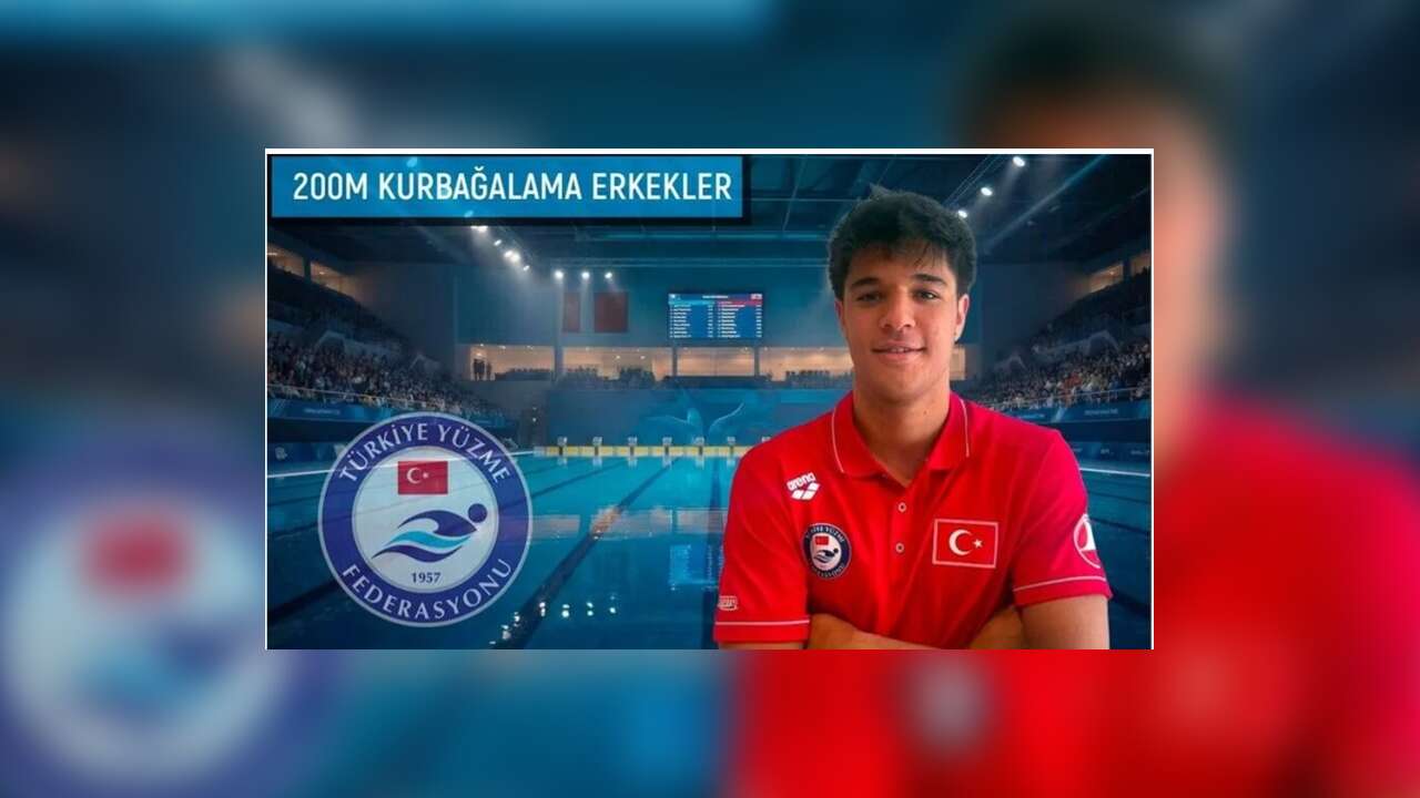 Milli yüzücü Doruk Yoğurtçuoğlu, Avrupa Şampiyonası'nda 12. oldu
