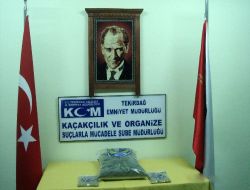 Tekirdağ'da 450 Gram Toz Eroin Ve 5,5 Kilogram Kubar Esrar Maddesi Ele Geçirildi!