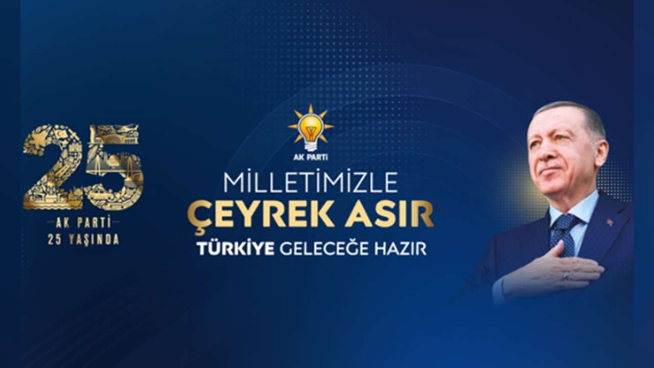 Türk siyasi tarihindeki çeyrek asırlık öykü: AK Parti 25 yaşında