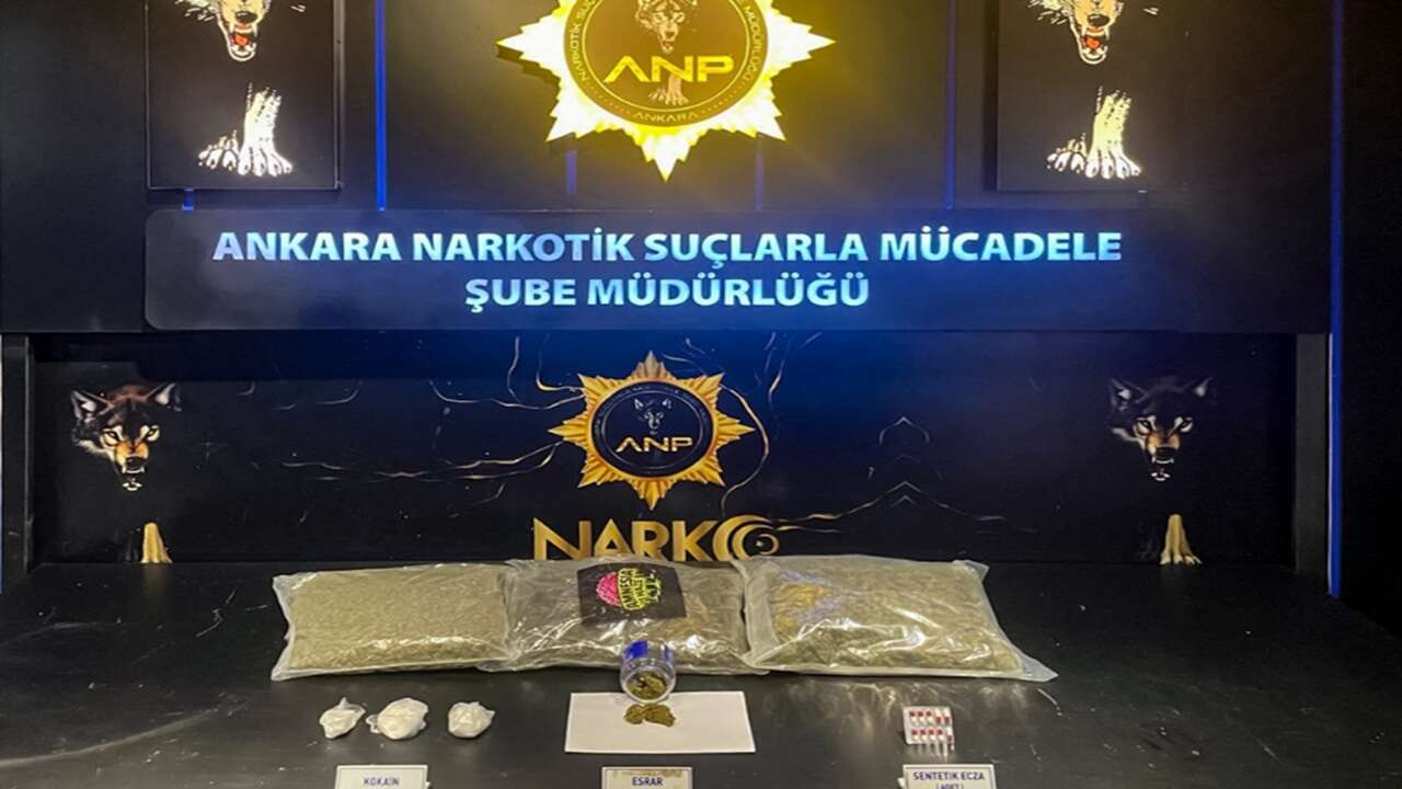 ANKARA'da 772 Bin 720 Sentetik Ecza Hap operasyonu