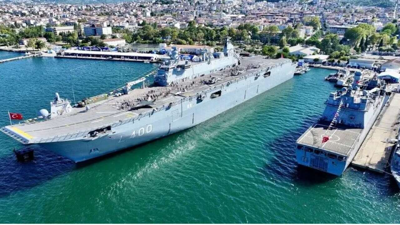 TEKNOFEST Mavi Vatan'da TCG Anadolu ilgi odağı oldu