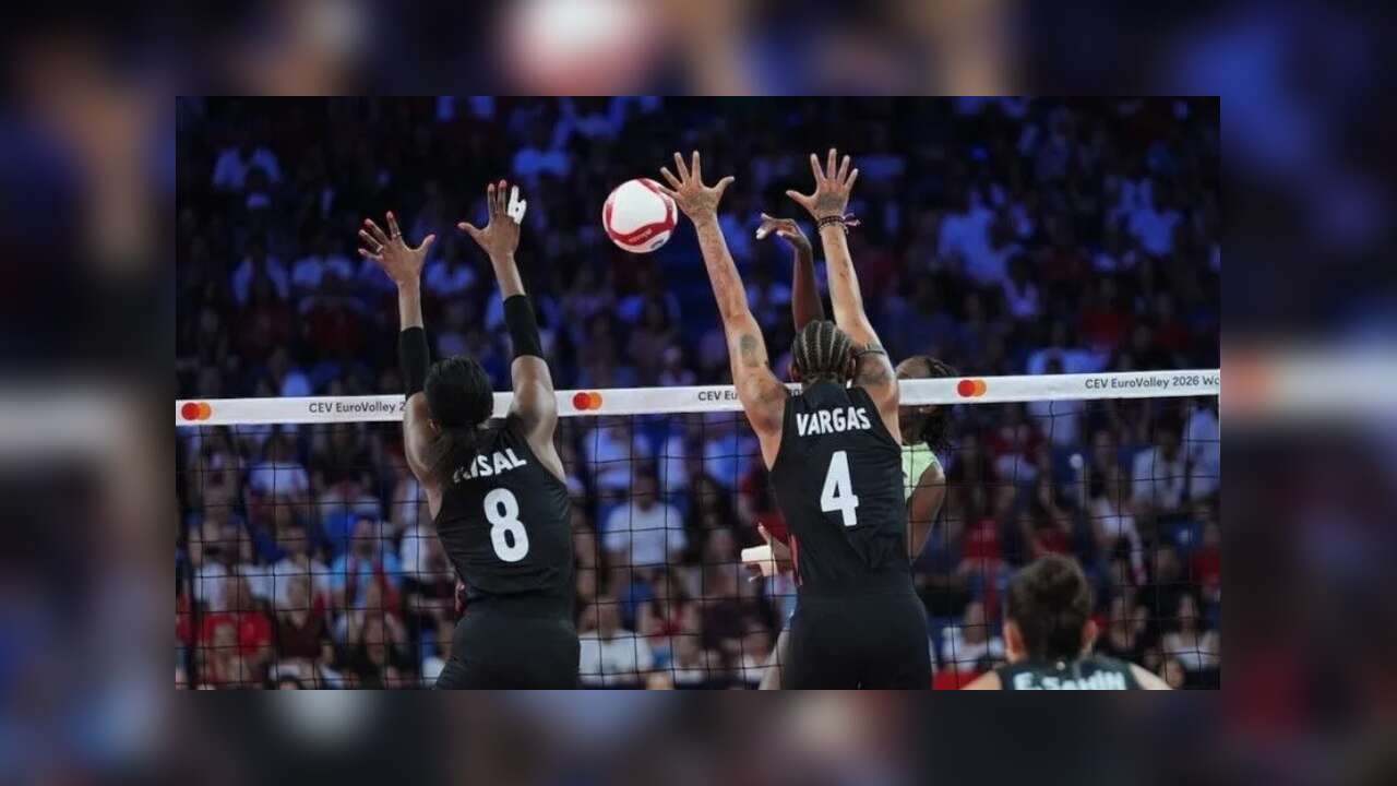 A Milli Kadın Voleybol Takımı, Slovenya'yı 3-1 yendi