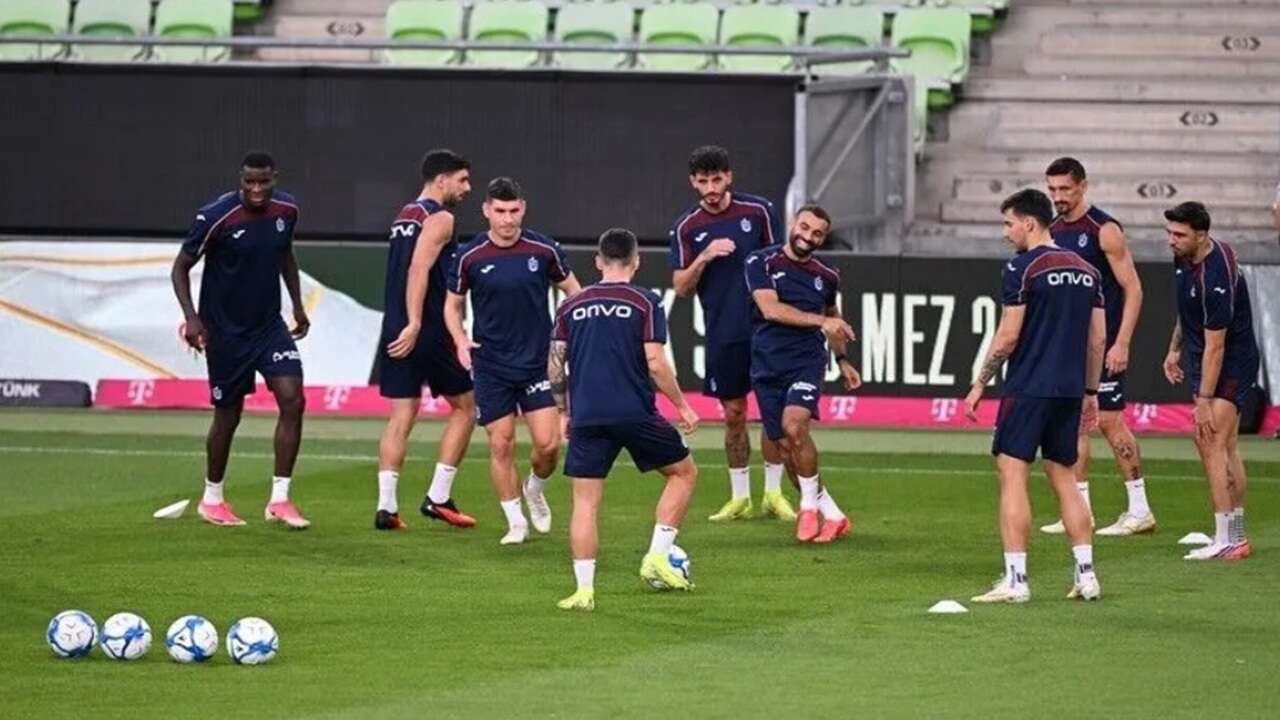 Trabzonspor, Ferencvaros maçına hazır