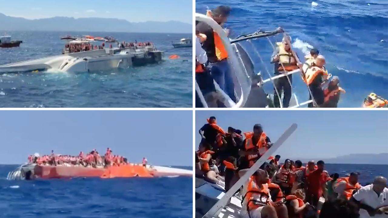 Girne Limanı'ndan ayrılan feribotun alabora olması sonucu 7 kişi hayatını kaybetti