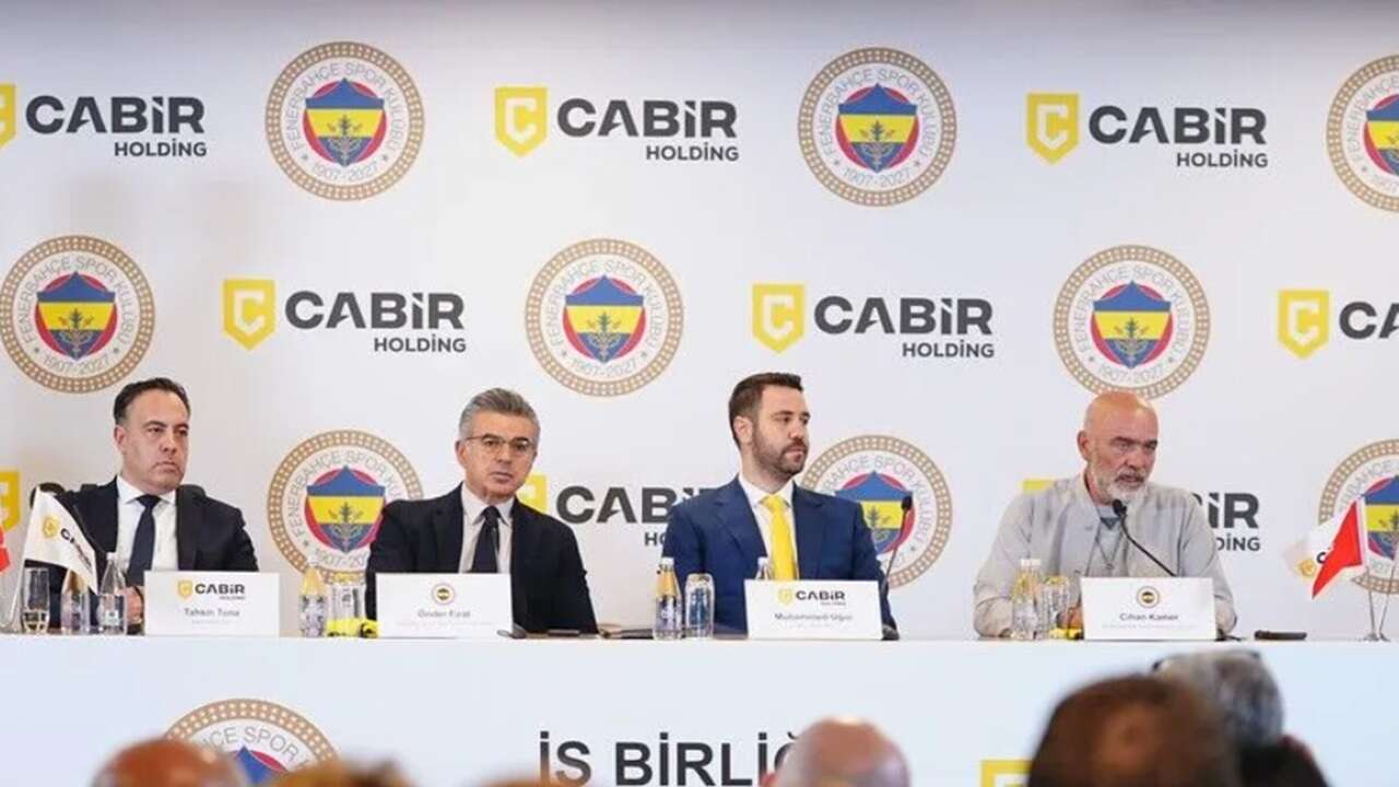 Fenerbahçe ile Cabir Holding, sponsorluk anlaşması imzaladı