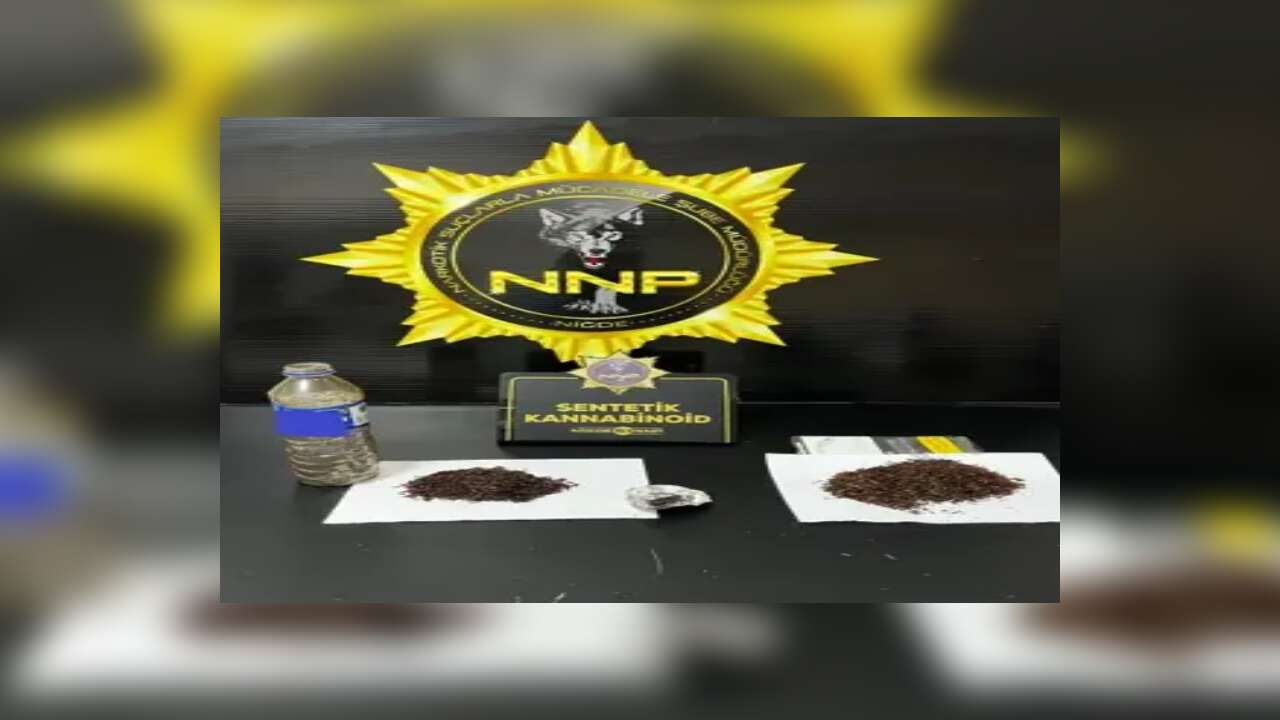 Niğde'de Uyuşturucu Operasyonu